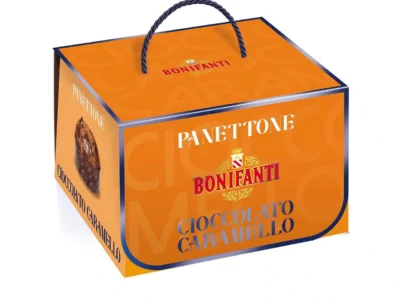 Panettone cioccolato e caramello