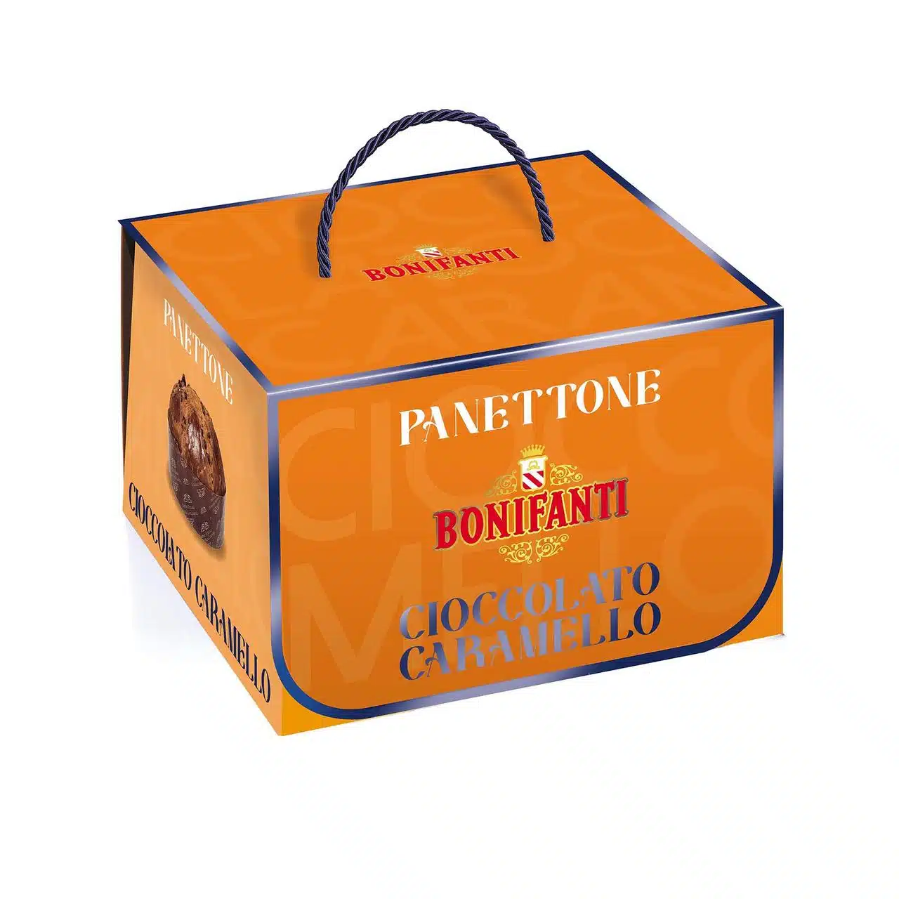 Panettone Cioccolato e Caramello Bauletto 750g
