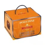 Panettone Cioccolato e Caramello Bauletto