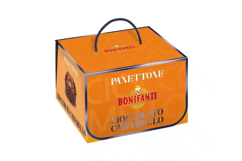 Panettone Cioccolato e Caramello Bauletto Panettone Cioccolato e Caramello Bauletto