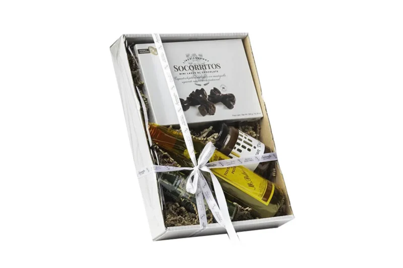 Cesta con Minis Choco Cesta con Minis Choco