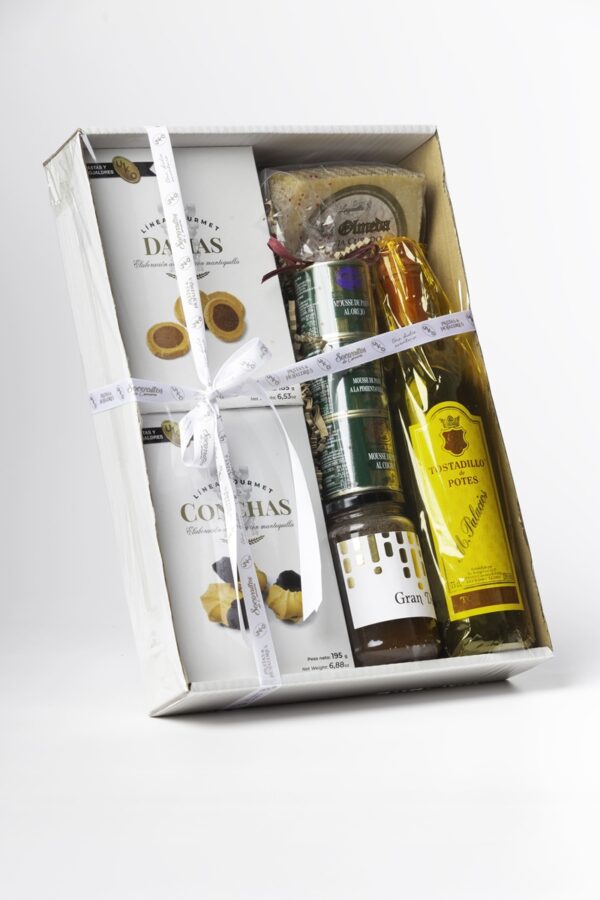 Cesta Conchas y Damas