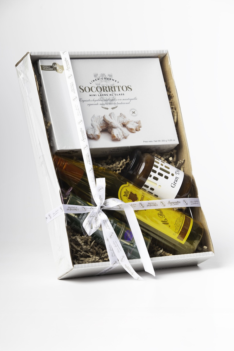 Cesta con Minis Glas