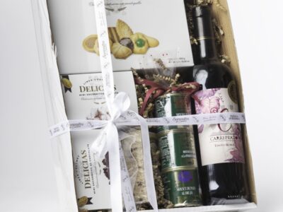 Cesta Pastas y Delicias