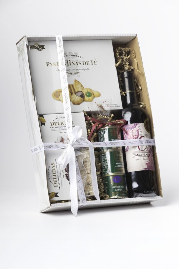 Cesta Pastas y Delicias