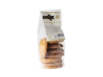 Cookies de chocolate blanco y limón Sin Gluten uko
